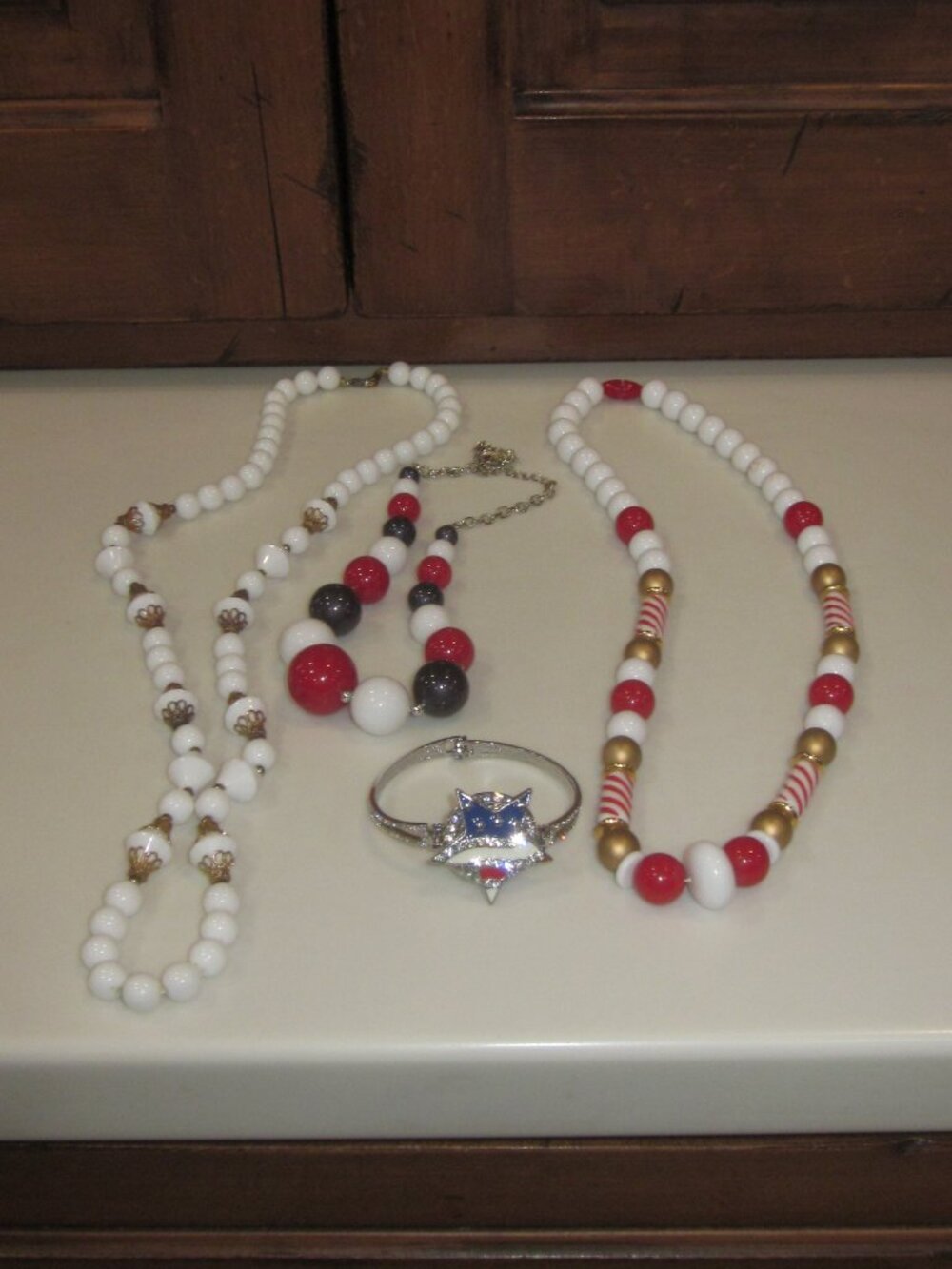 Patriotic Jewelry Bundle Red White Blue